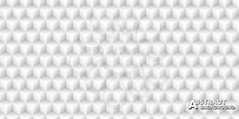 Seamless pattern background with cubes. MInimal vintage design. Vector illustration.