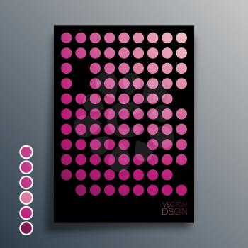 Gradient texture minimal design for poster, wallpaper, flyer, brochure cover, typography, or other printing products. Vector illustration.