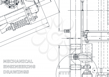 Mechanical engineering drawing. Machine-building industry. Instrument-making drawings. Computer aided design systems