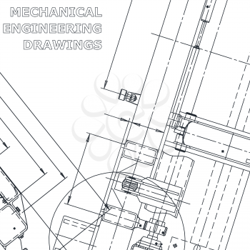 Blueprint. Vector engineering illustration. Technical illustrations. Corporate Identity