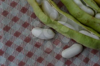 Beans. Phaseolus. Bean Seeds. Legumes. Kitchen. Recipes. Tablecloth. Before cooking. Delicious. Horizontal