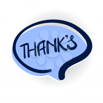 Thank you, thanksgiving, lettering, vector bubble icon speech phrase. Comics book balloon, cartoon exclusive font label tag expression, sounds illustration with shadow. Comic text sound effects.