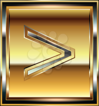 Ingot symbol illustration