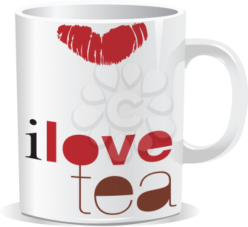 i love tea cup