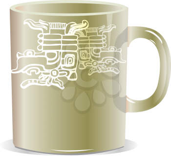 ancient mug illustration