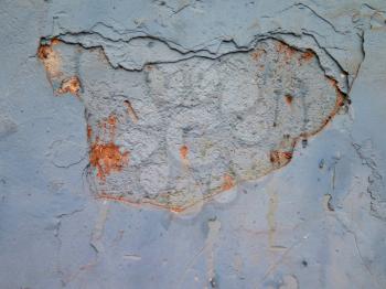 Grunge wall background with Old Peeling Paint