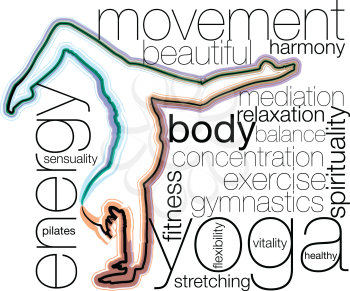 Yoga vector illustration
