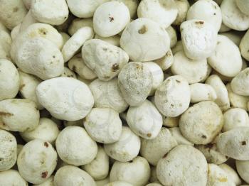 Peruvian Dry Potatoes in the market