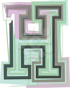 Letter H Logo Icon Design - Vector Illustration