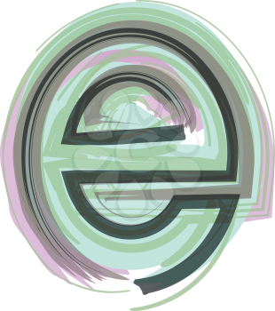 Letter e - Logo Icon Design - Vector Illustration