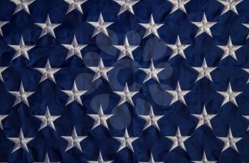 many white stars of the usa national flag on a blue background