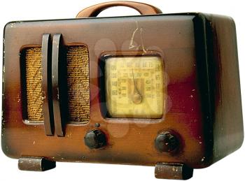 Royalty Free Photo of an Antique Radio 