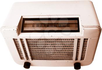 Royalty Free Photo of an Antique Radio 