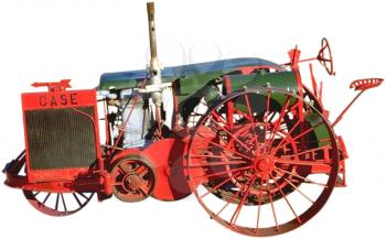 Royalty Free Photo of an Antique Tractor 
