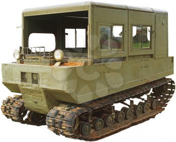 Royalty Free Photo of an Artillery Tractor 