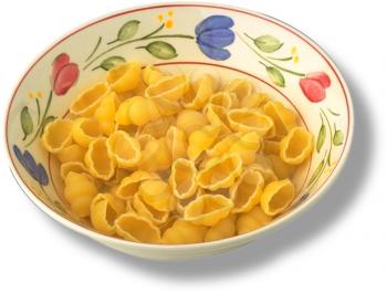 Royalty Free Photo of a Bowl of Pasta