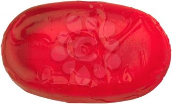 Royalty Free Photo of a Single Red Candy