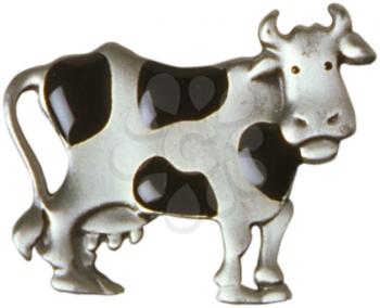 Royalty Free Photo of a Cow Brooch