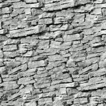 Decor seamless stone wall texture. Detailed grunge background