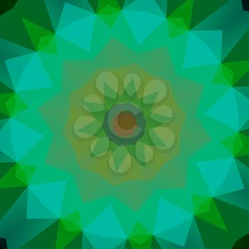Abstract circle green background for website, brochure etc.