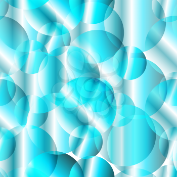 Lights on blue background with gradients. Seanless abstract pattern. Can be used for typography, web design etc.