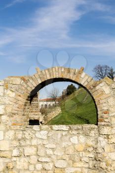 Fortress of Kalemegdan in Belgrade Serbia