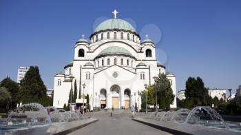 Orthodox church of Saint Sava in Belgrade, Serbia