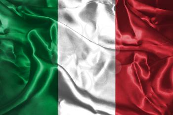 Italy Flag. Official colors and proportion. National Flag of Italy illustration