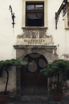 Durnstein (Dürnstein), Austria - July 07 2018: – Old Kuenringer Tavern Wich Date From Year 1437  Stock Editorial Photo