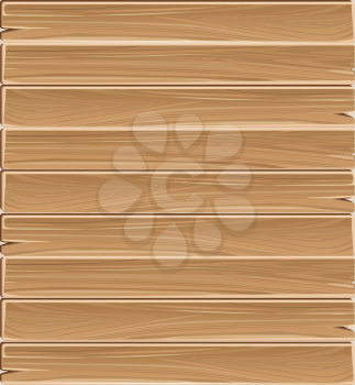 Wooden planks board vector seamless pattern. Background wood texture illustration