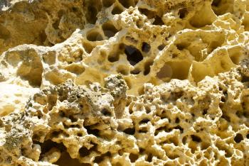 Texture of sandstone.