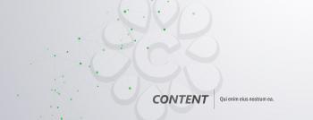 Abstract polygonal background.