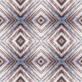Rhombus abstract tribal seamless pattern. Modern stylish texture. Repeating geometric tiles with rhombus. Textile fabric print. Wrapping paper. Abstract continuous ornament for design and fashion.