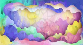 Abstract digital background. Color creative art. Multicolored bright texture.
