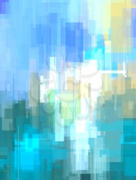 Abstract geomeric background. Soft blue tints
