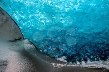 Crystal Ice Cave near Jokulsarlon