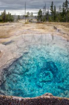 Firehole Spring in Yellowstone National Park