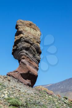 Rock near Mount Teide called the Tree
