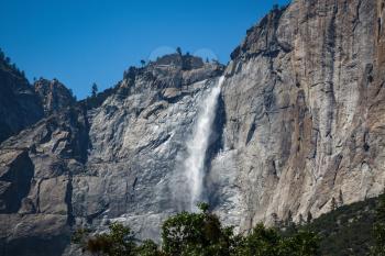 Waterfall in Yosemite National Park