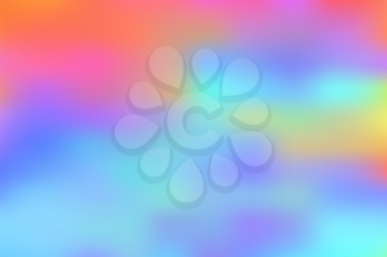 Abstract smoof colorful background in holographic colours