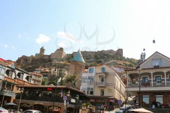 Tbilisi Old Town, the Historic district of the capital of Georgia