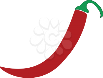 Pepper it is color icon . Simple style .