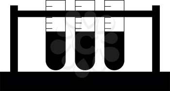 Test tube  it is the black color icon .
