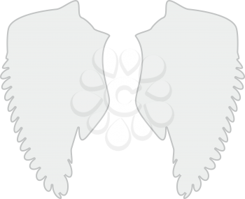 Wings it is icons . Simple style .
