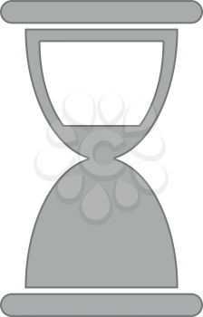 Hourglass  it is icon . Simple style .