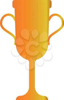 Trophy cup  set  it is color icon . Simple style .