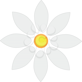 Flower icon . It is flat style