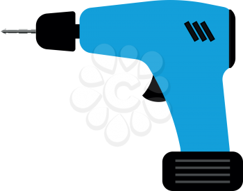 Screwdriver icon . Different color . Simple style .