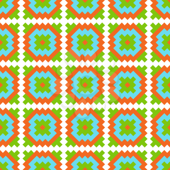 Mexican Folkloric  seamless pattern. Set bright seamless patterns for fabrics, prints, scrapbooking, wallpapers.