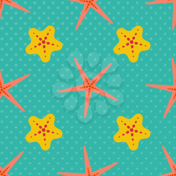 Seamless pattern with flat travel icons eps 10